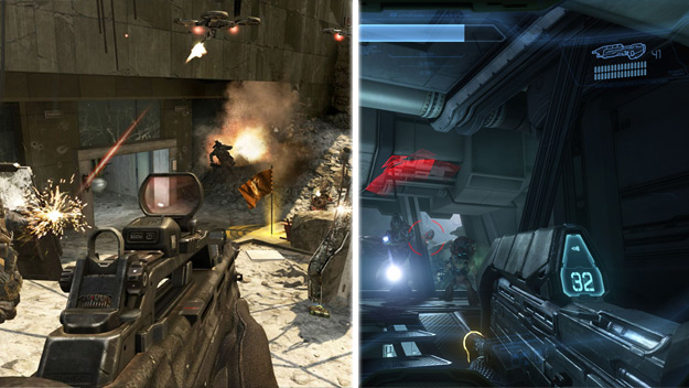 call of duty halo 4 frame rate graphics comparison